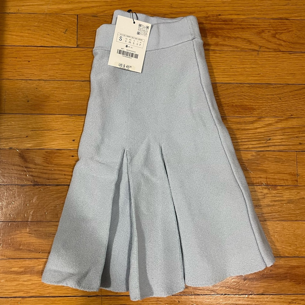 Zara Blue skirt